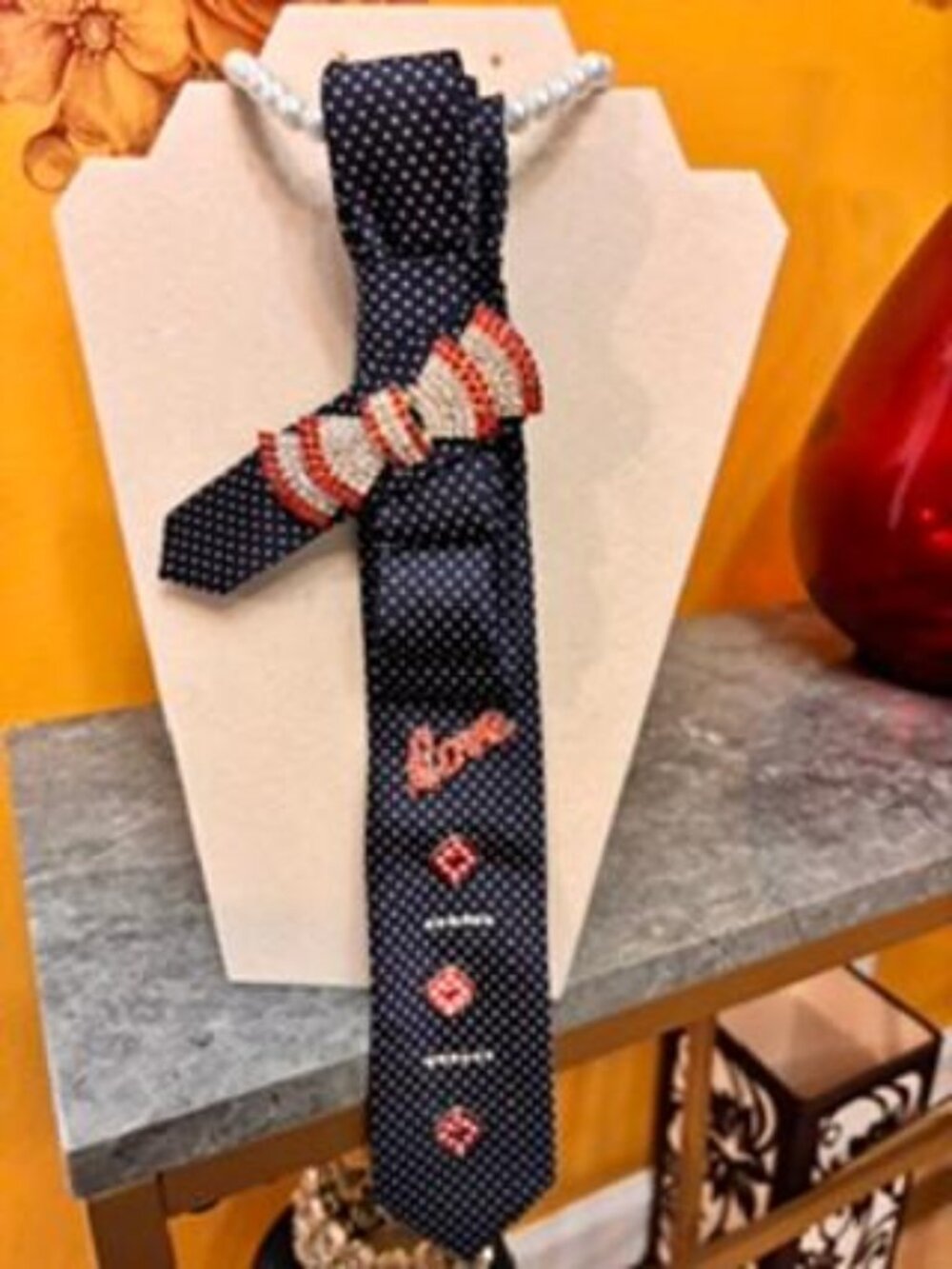 Beautiful Custom-Designed Women’s Tie Necklace